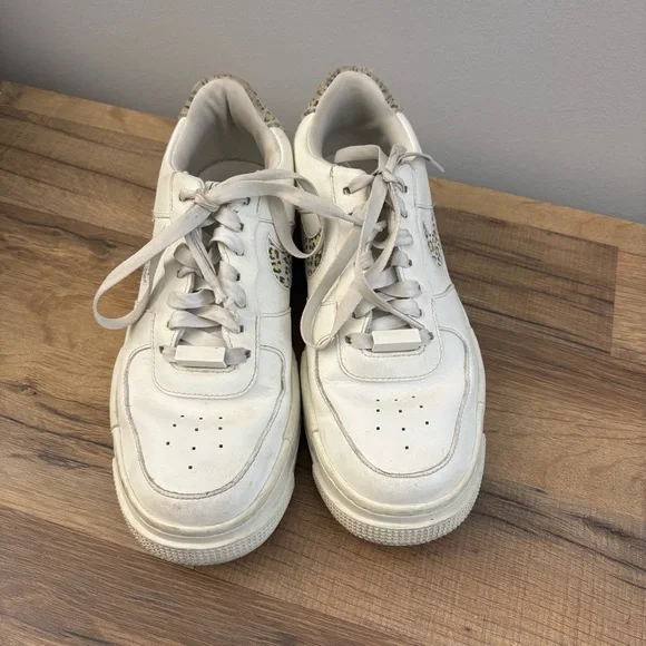 Nike Air Force 1 Pixel SE 'Leopard' Sail Lemon Twist Women’s - Picture 6 of 11